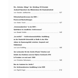 VÖ 53: Neue Strukturen - bewährte Methoden? Was bleibt vom Archivwesen der DDR