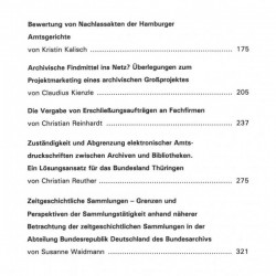 VÖ 56: Von A(mtsdruckschriften) bis Z(eitgeschichtliche Sammlungen) - Vielfalt im Archiv